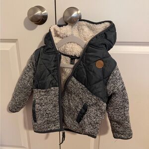 Eddie Bauer Sherpa lined jacket